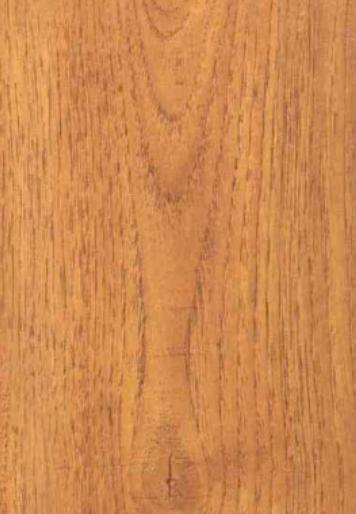 Brown wood grain laminate with textured finish and visible wood pattern and grain details
