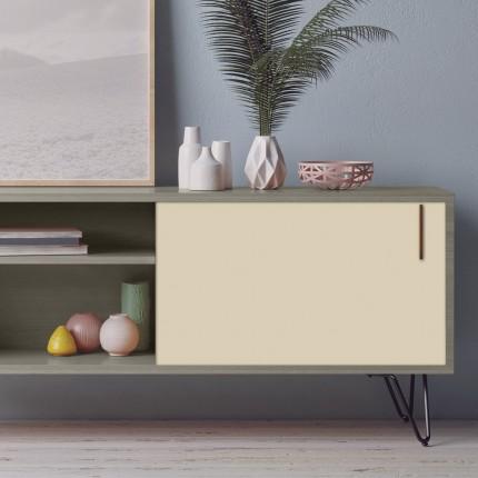 Urban Beige Plain Laminate 8x4 ft High Gloss 1 mm - 5161 SP