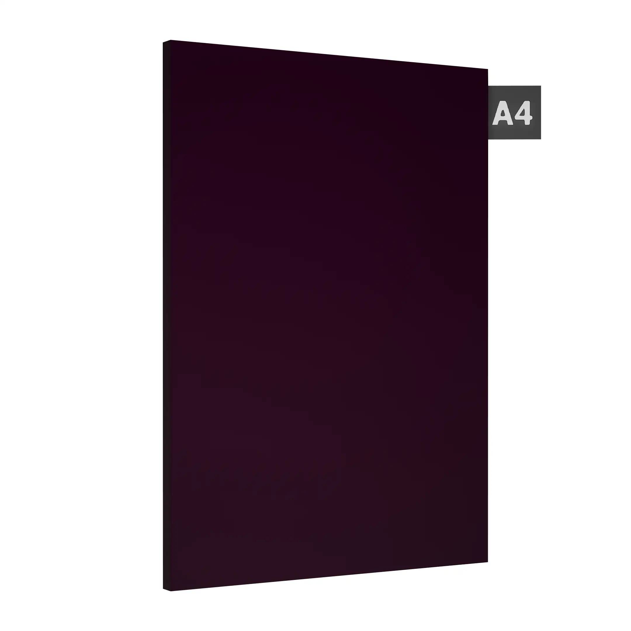 Black Currant Plain Laminate 8x4 ft Texture 1 mm - 517 SMT