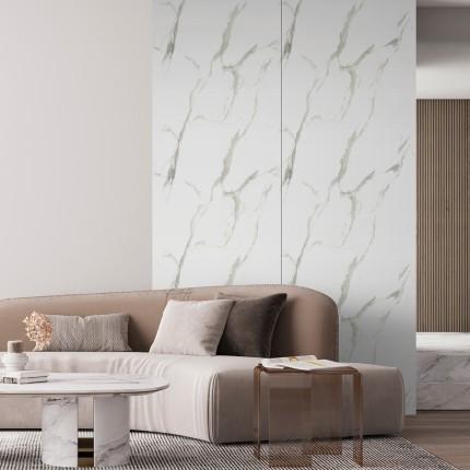 White Marble & Stone Laminate 8x4 ft Texture 1 mm - 5197 TM
