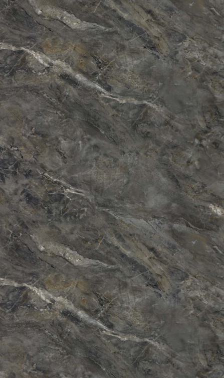 Grey Marquina Marble & Stone Laminate 8x4 ft Texture 0.92 mm - 5249 A
