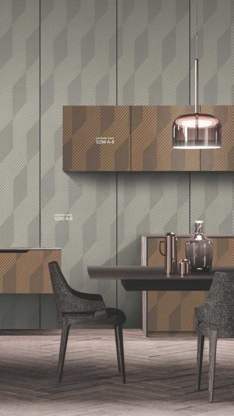 Brown Paper Designer Laminate 8x4 ft High Gloss 0.8 mm - 5294 A