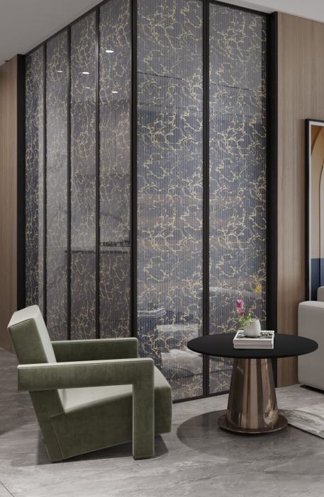 Wabi Sabi Fluted Laminate 8x4 ft 2.3 mm - 5295 TR