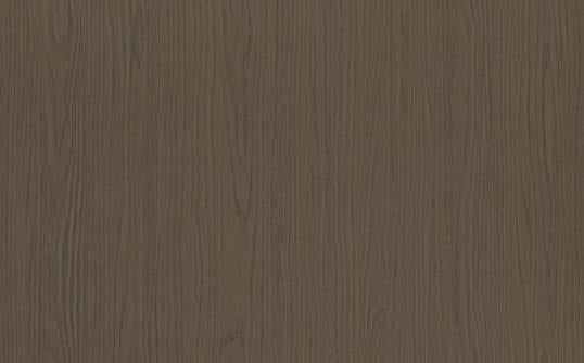 Brown wood grain laminate with textured finish and visible wood pattern and grain details.