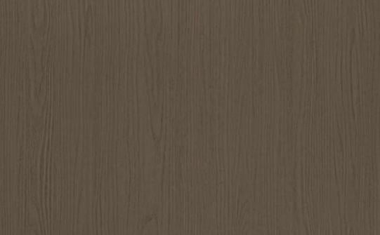 Brown wood grain laminate with textured finish and visible wood pattern and grain details.