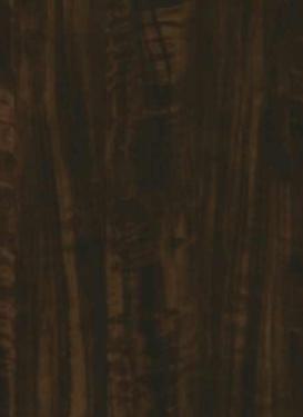 Brown wood grain laminate with textured finish and visible wood pattern and grain details
