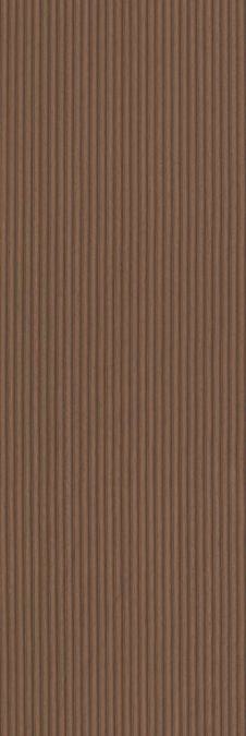 34 Milano Walnut Fluted Laminate 8x4 ft Matte 0.8 mm - 5303 A