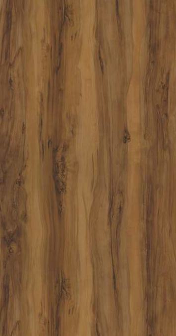 Milano Walnut Wood Laminate 8x4 ft High Gloss 0.8 mm - 5306 A