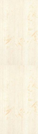 Brown wood grain laminate with textured finish and visible wood pattern and grain details