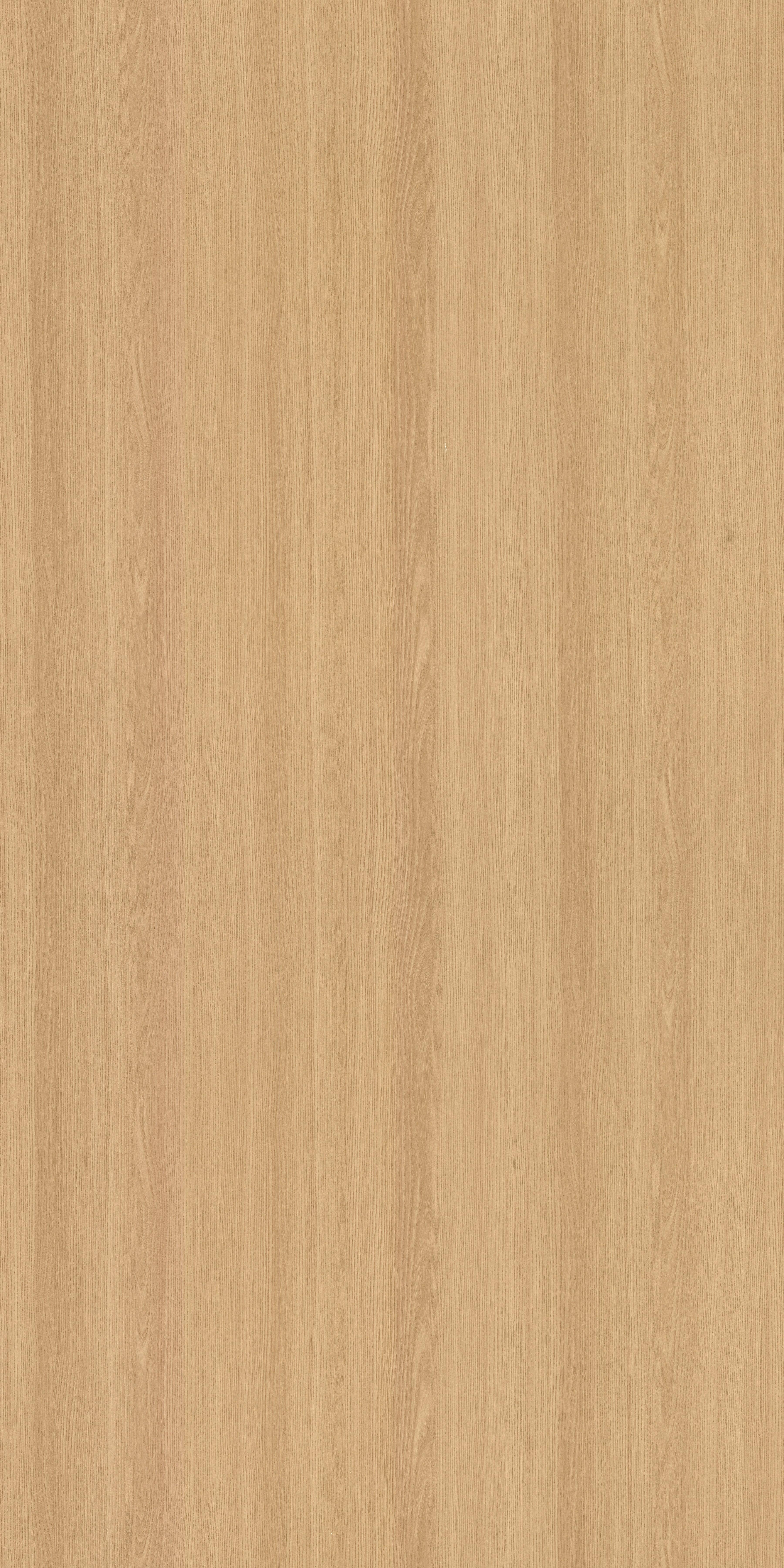 Brown wood grain laminate with textured finish and vertical wood pattern