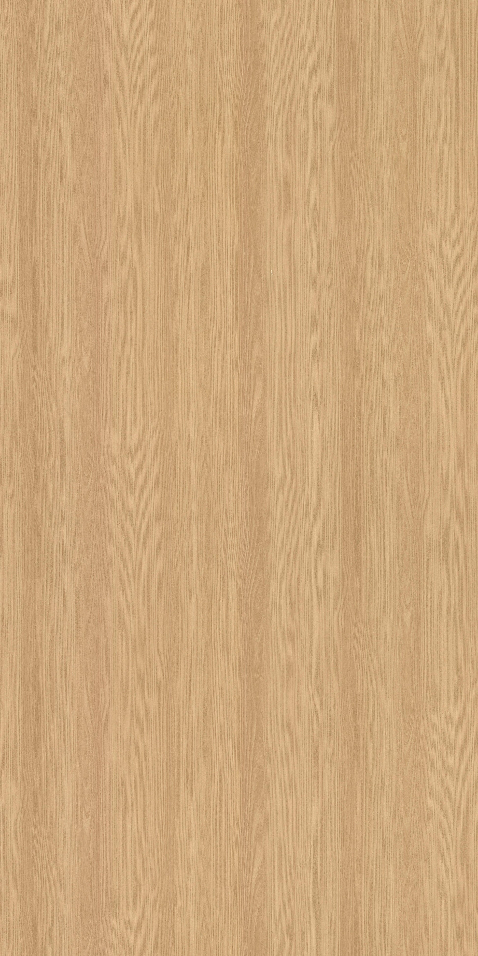 Brown wood grain laminate with suede finish and vertical wood pattern texture