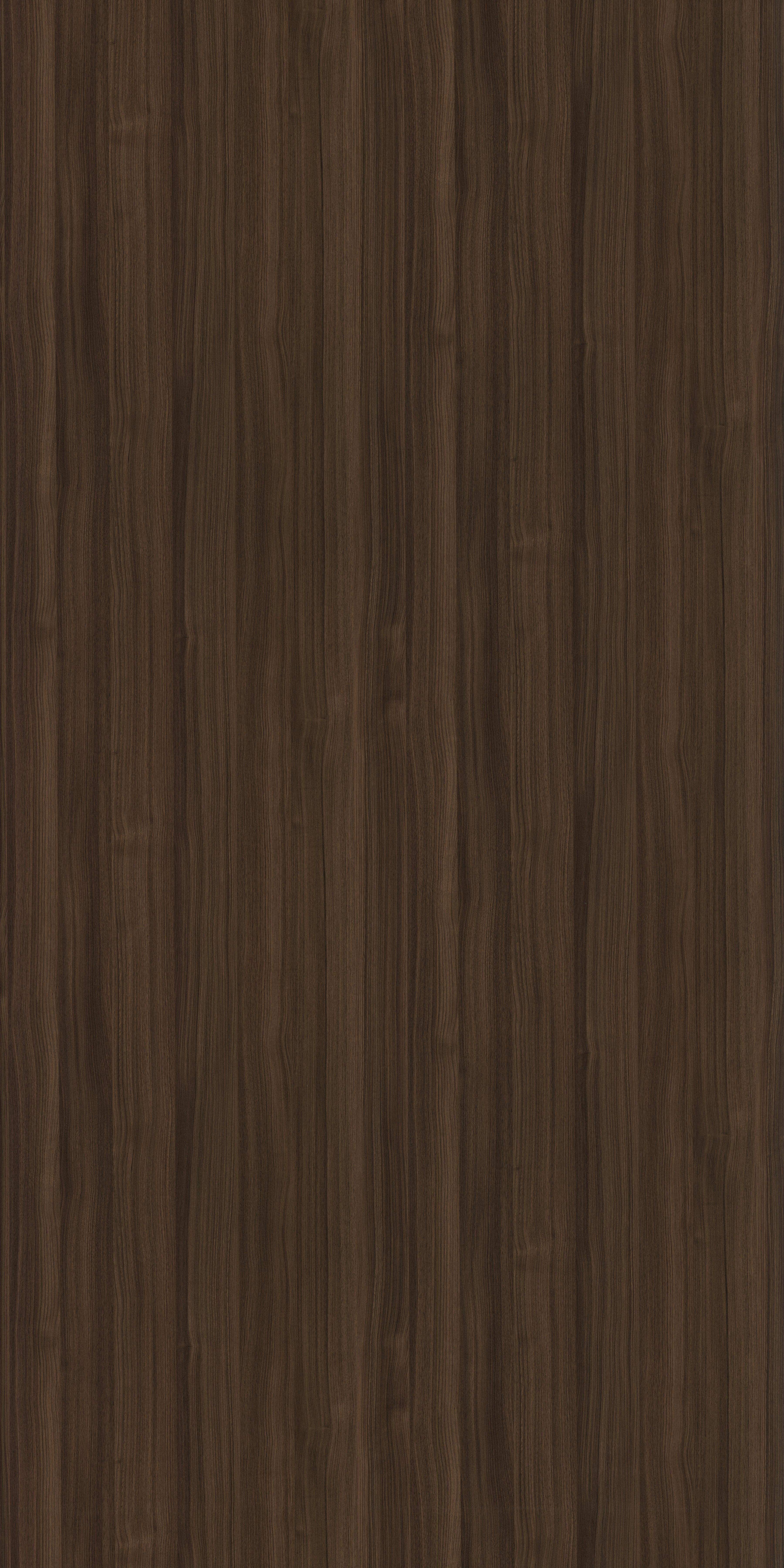 Brown wood grain laminate with suede finish and vertical wood pattern texture