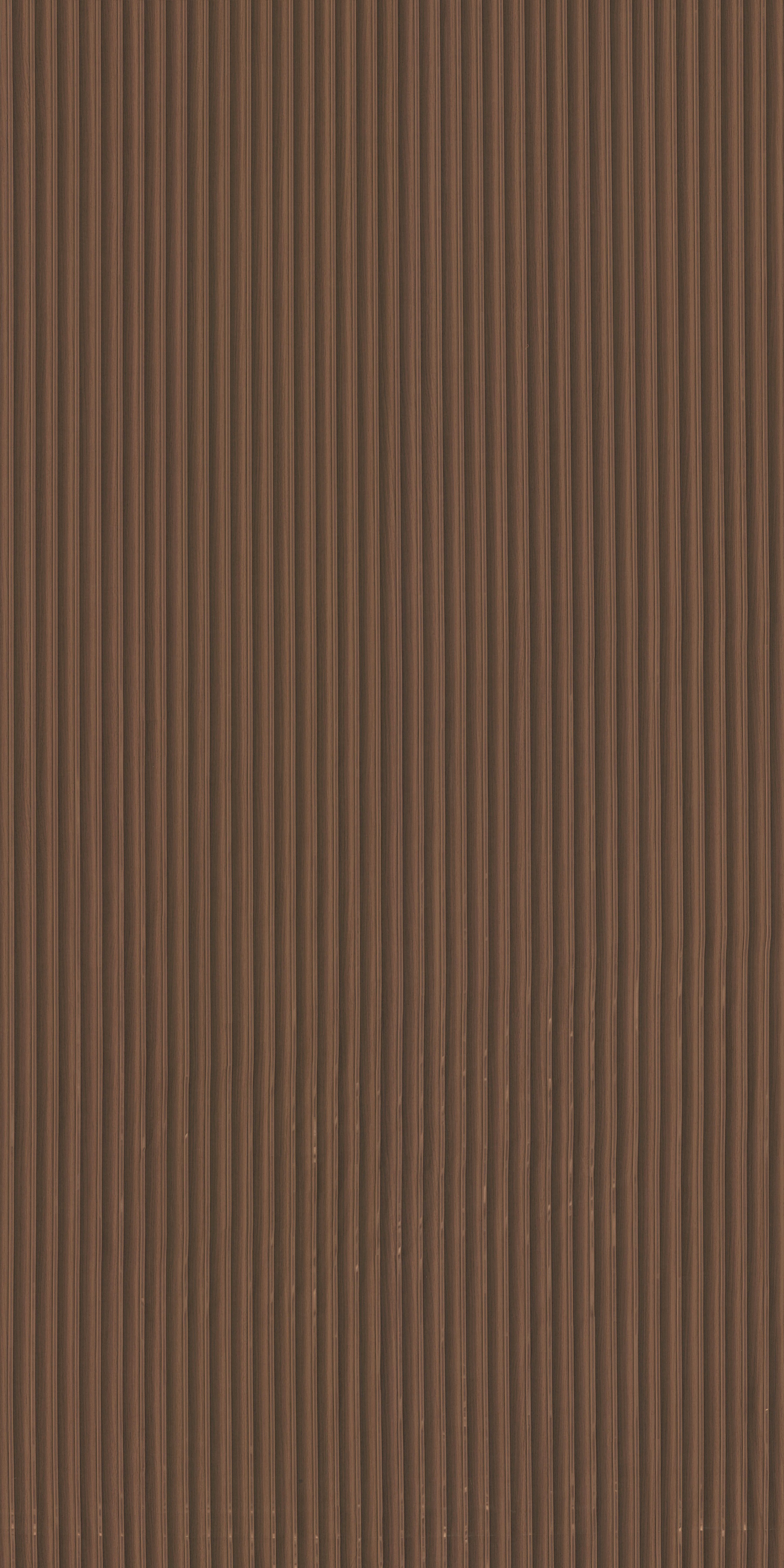 Finish Brown Fluted Laminate 8x4 ft Super Matte 0.8 mm - 5334 SMT