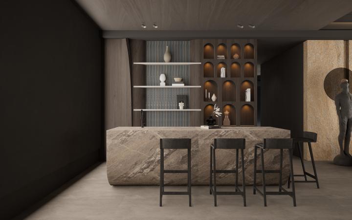 Makrama Marble & Stone Laminate 8x4 ft High Gloss 0.8 mm - 53403 HG+