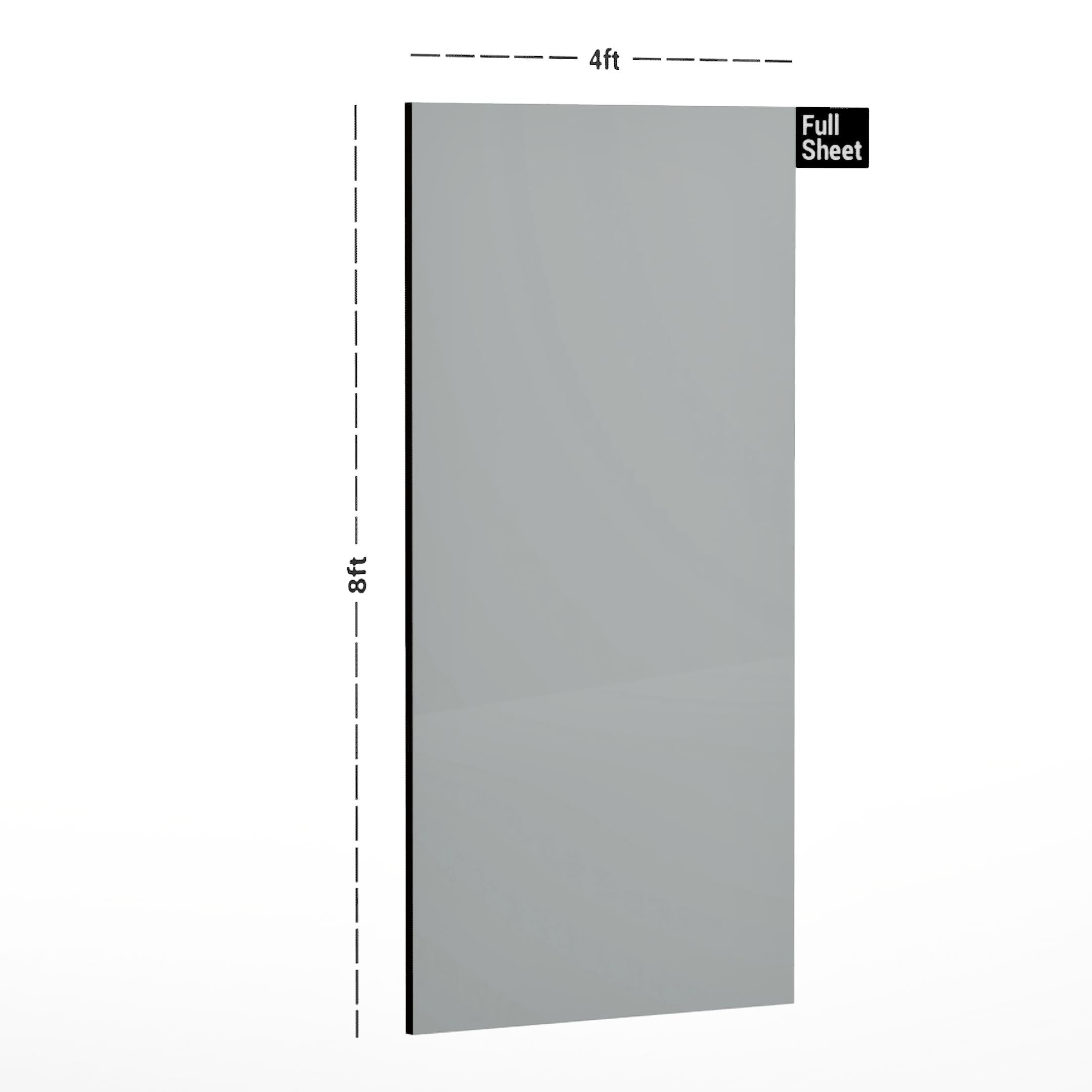 Grey Gpro+ Plain Laminate 8x4 ft High Gloss 1.2 mm - 538 Ivory