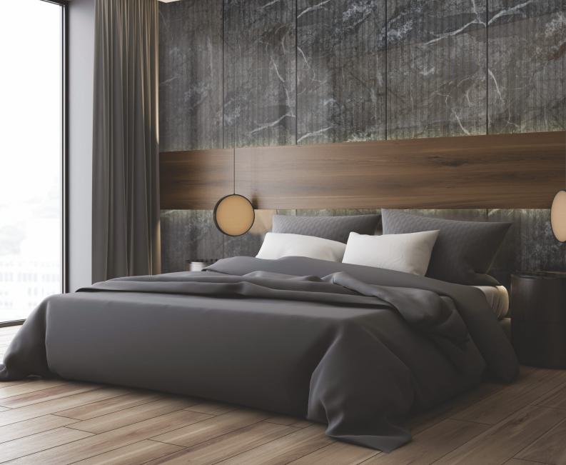 Wabi Sabi Fluted Laminate 8x4 ft 3 mm - 5475 TR