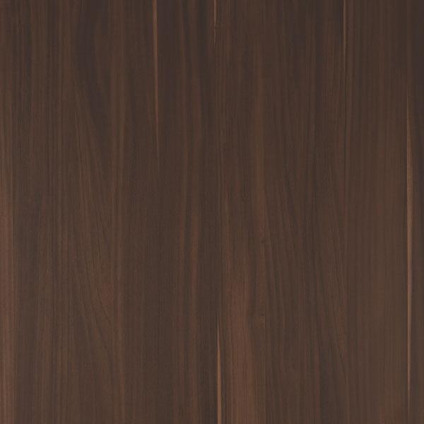 Brown wood laminate with textured finish and wood grain pattern visible in vertical planks.