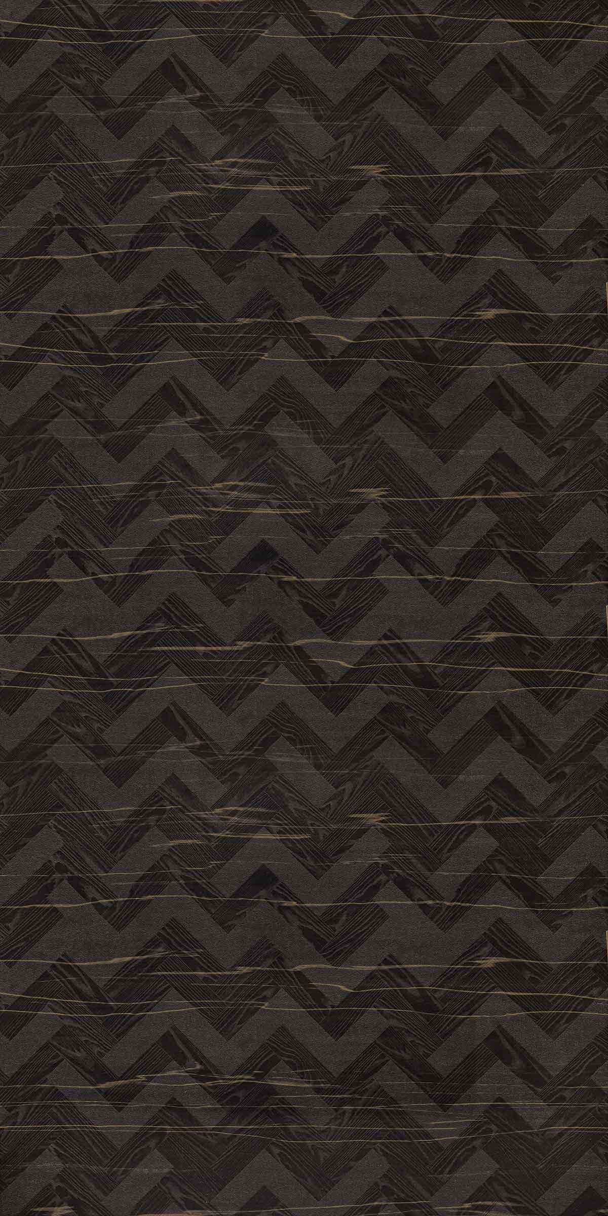 HZ Textured Black Wood Laminate 8x4 ft Texture 1 mm - 5505 AL