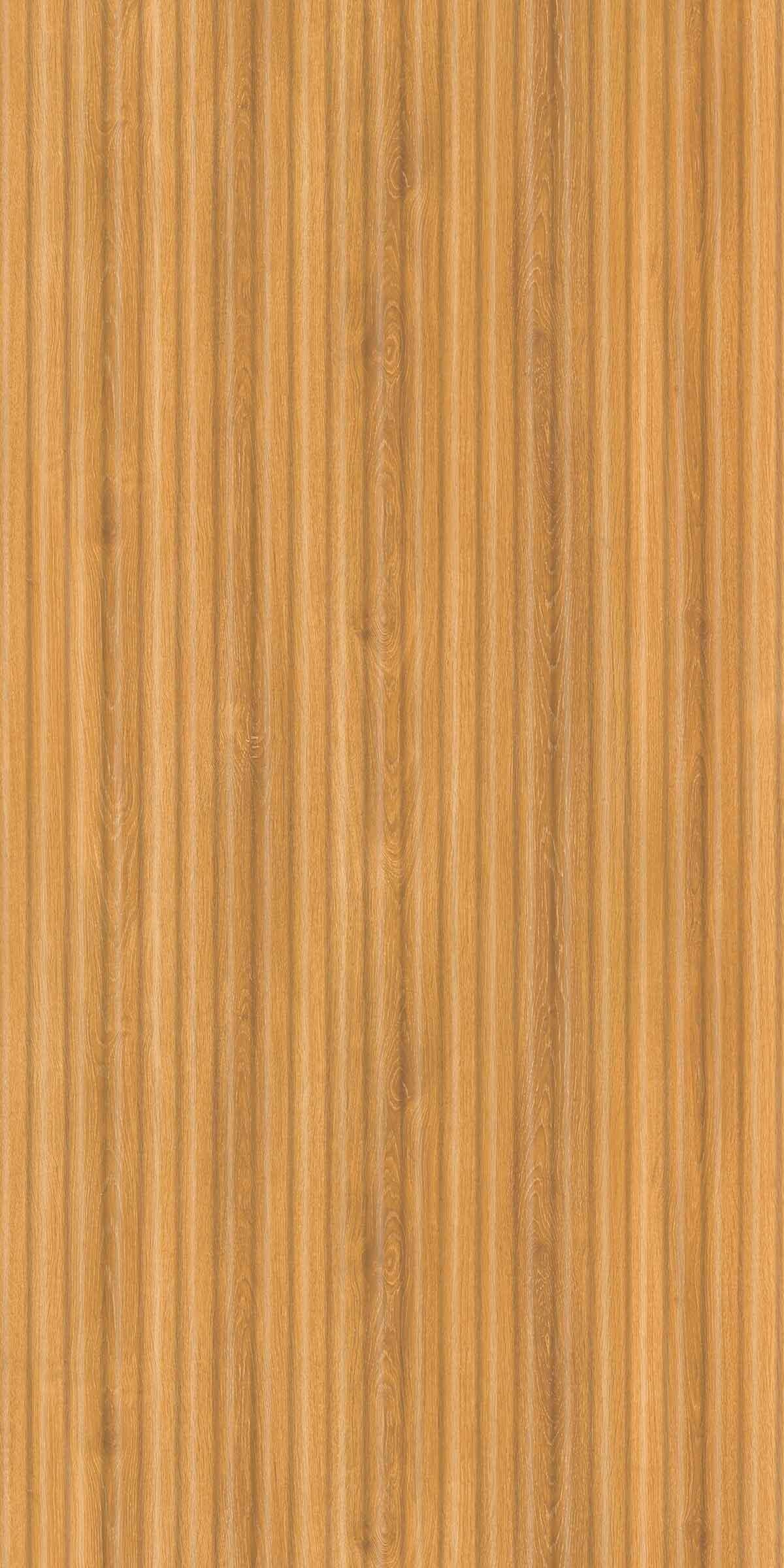 Sap Cherry Wood Fluted Laminate 8x4 ft Texture 1 mm - 5588 MFL