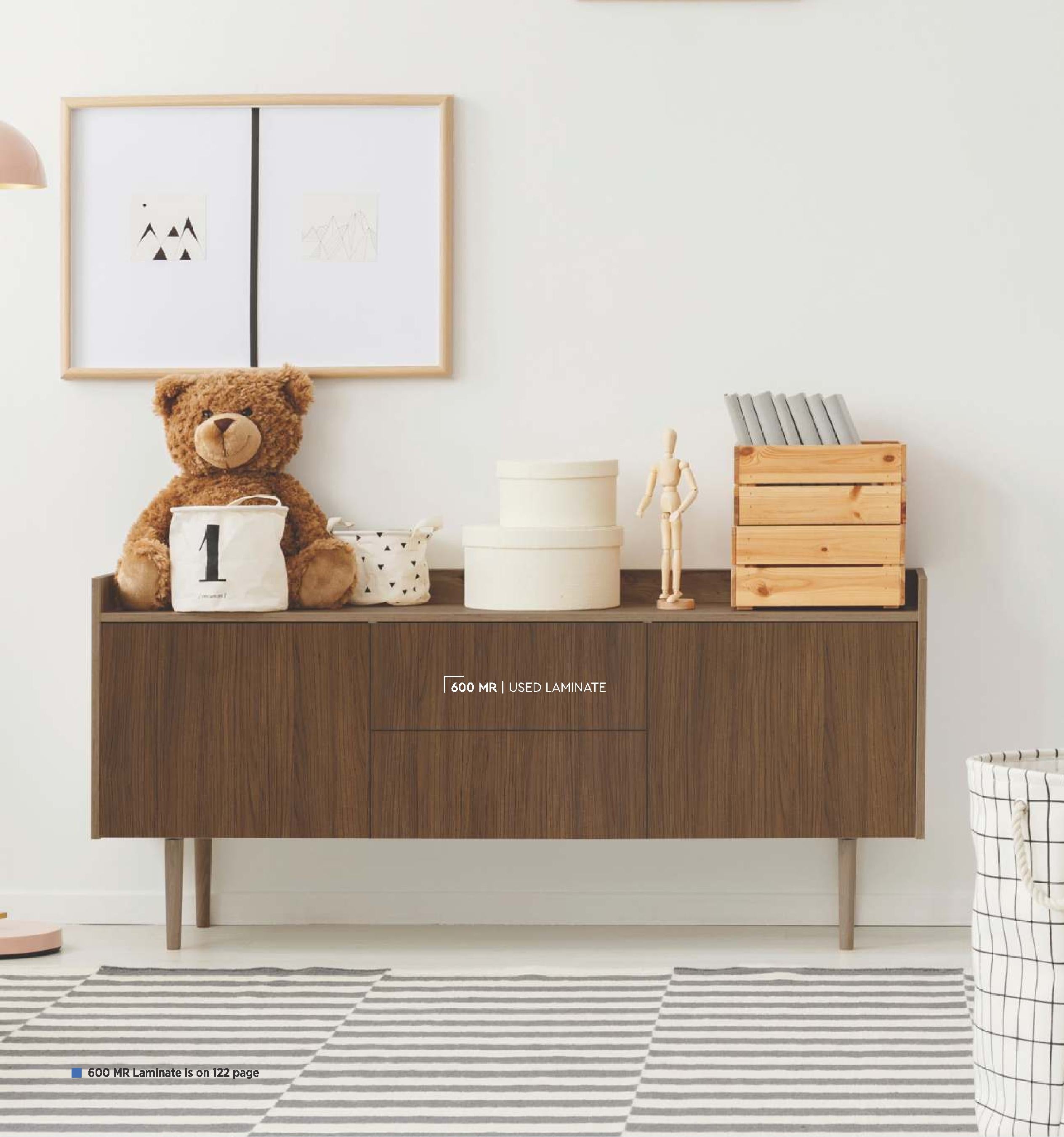 Crunch Wood Laminate 8x4 ft High Gloss 1 mm - 600 MR