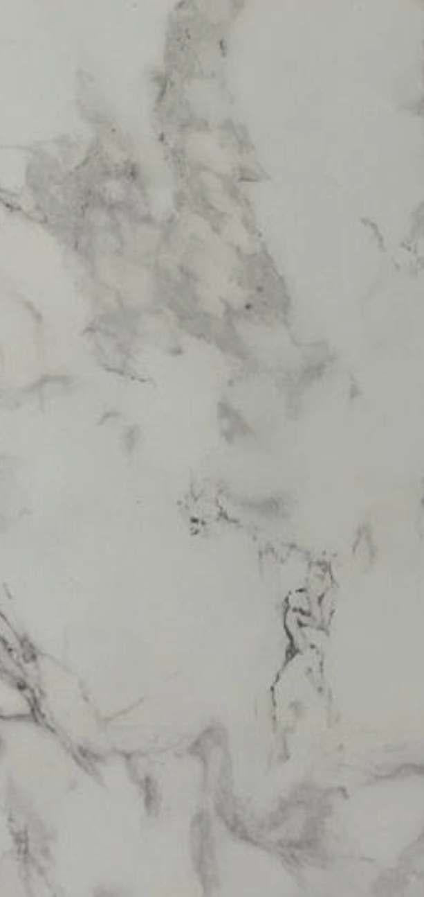 Carrara White Marble & Stone Laminate 8x4 ft Matte 1 mm - 6145 MTS