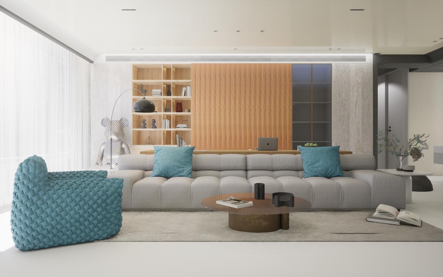 3 Mica Hanger Superlative Snow Wood Marble & Stone Laminate 8x4 ft Texture 1 mm - 6351 SHG