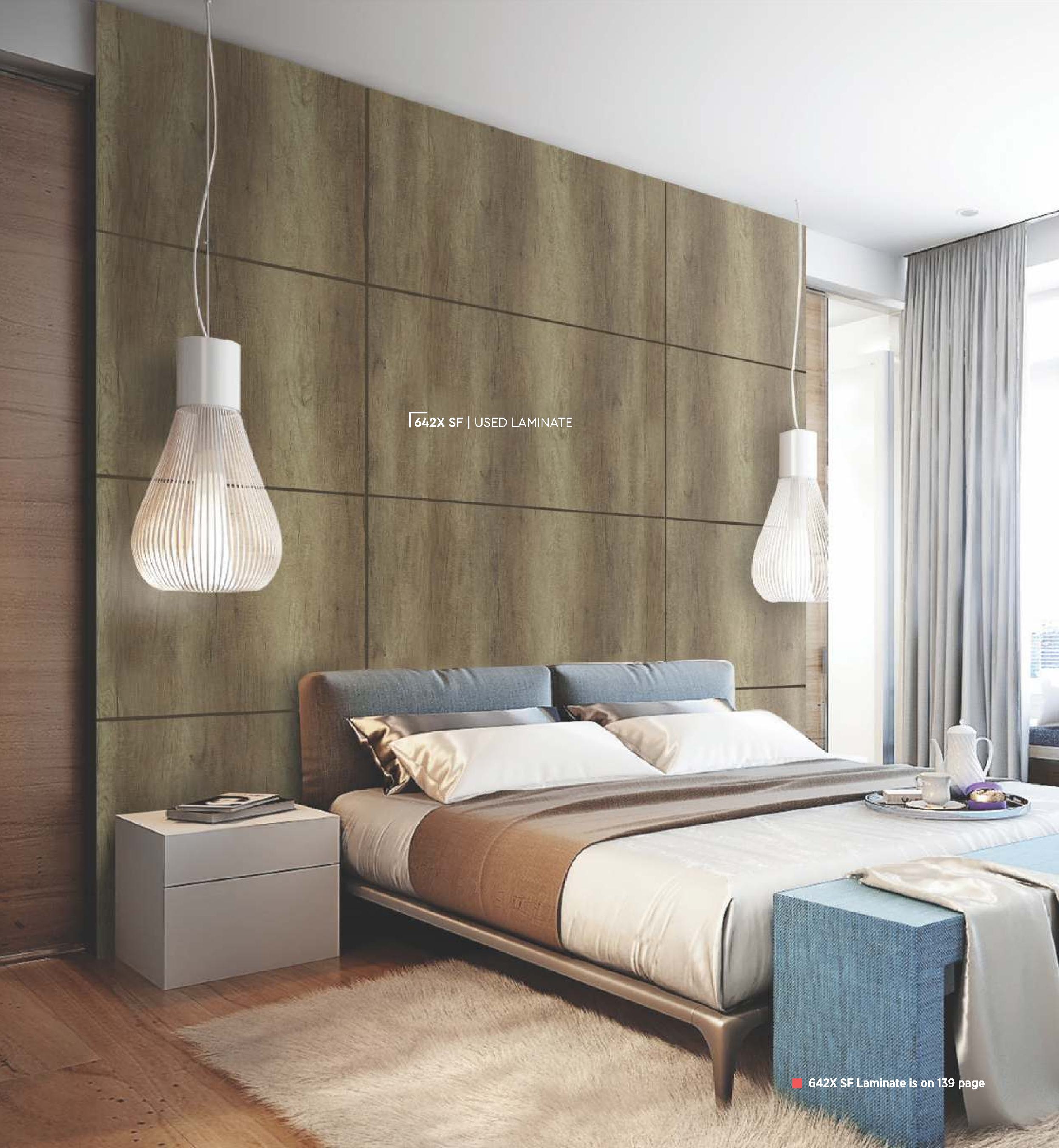 Canyon Monument Oak Wood Laminate 8x4 ft Suede 1 mm - 642x SF