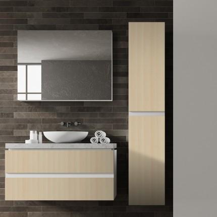 Airolam Steam Beech 8x4 ft Suede wood laminates Beige 643_SF