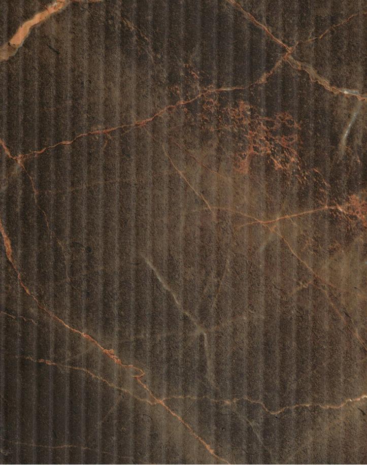 Crema Marfil Dark Fluted Laminate 8x4 ft Texture 0.8 mm - 6485 OD