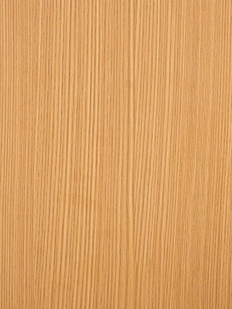 Brown wood grain laminate with textured finish and vertical grain pattern, showing wood-like appearance and subtle texture