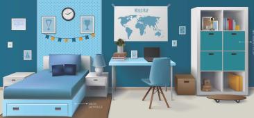 Green Lime Plain Laminate 8x4 ft Texture 1 mm - 657 UL