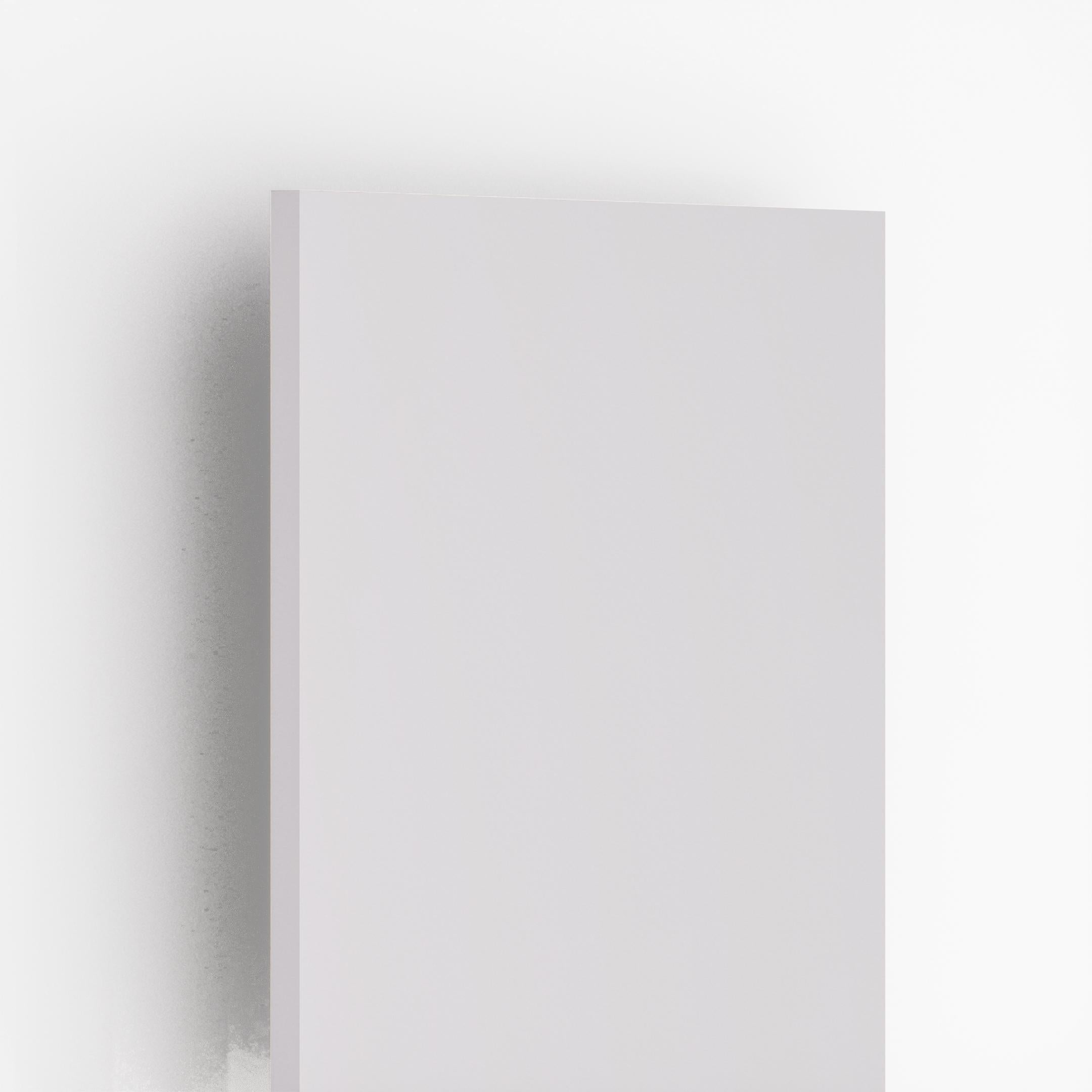 White Plain Laminate 8x4 ft High Gloss 1 mm - 6985 EHG