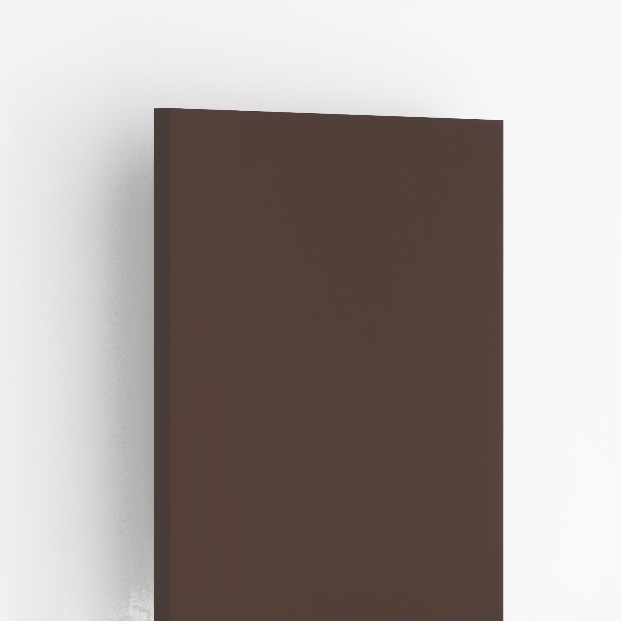 Coffee Brown Plain Laminate 8x4 ft Texture 1 mm - 7005 U