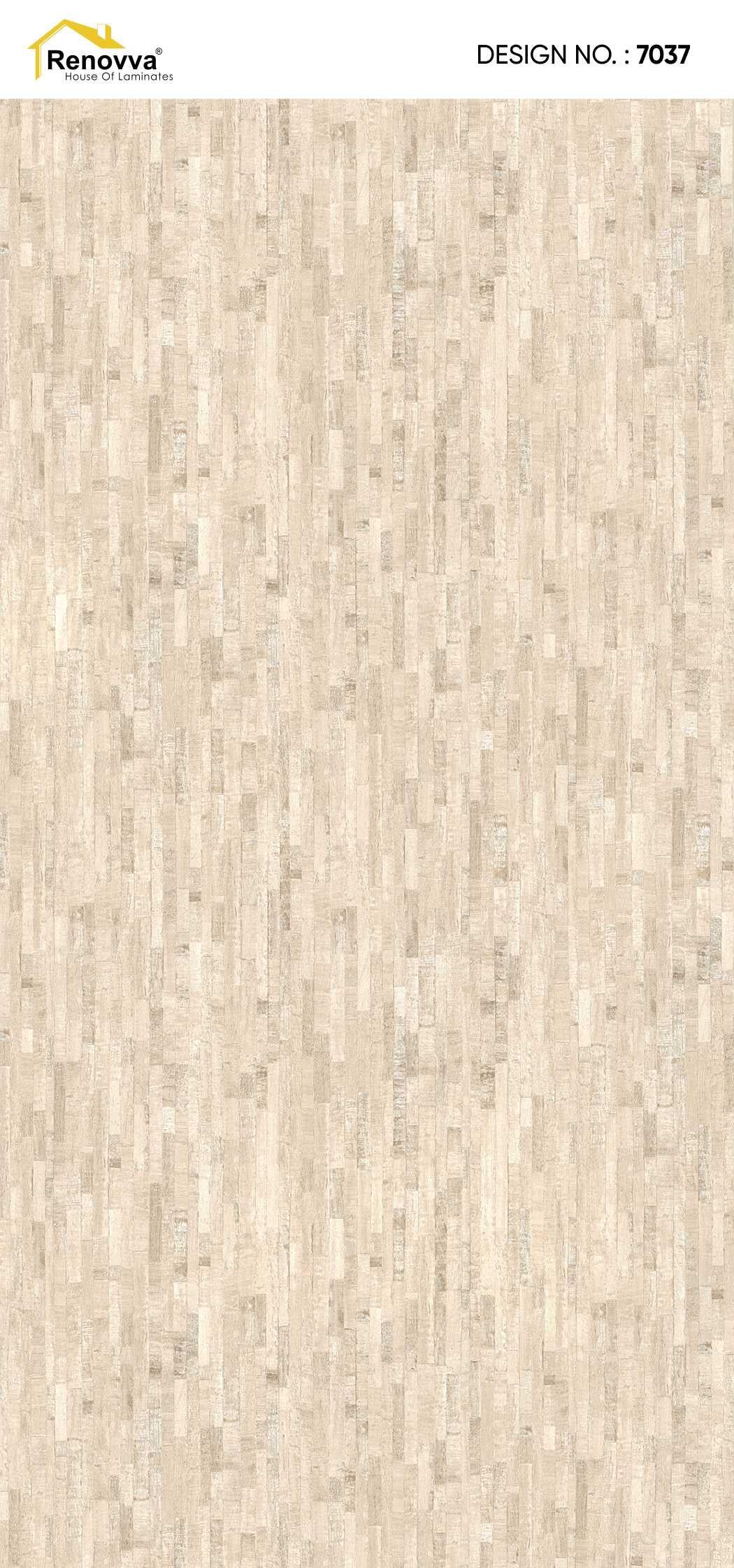Beige Carmel Wood Laminate 8x4 ft Suede 1 mm - 7037 SF