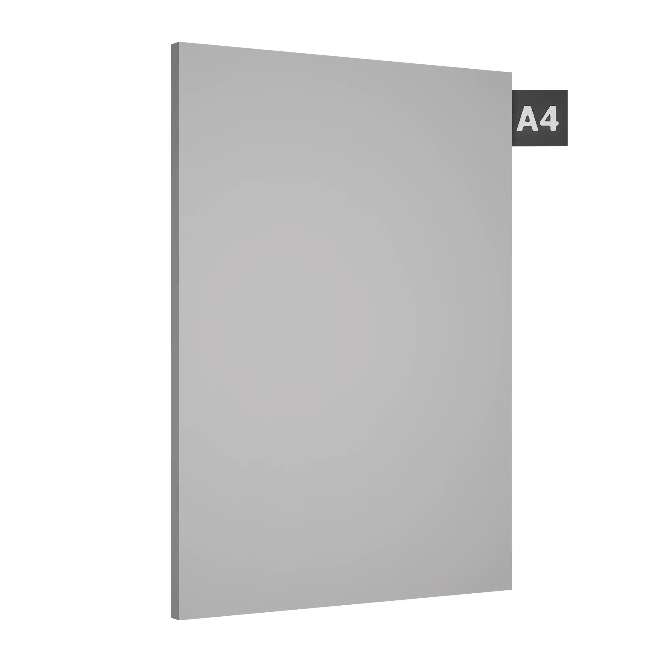 HGL Steel Grey Plain Laminate 8x4 ft High Gloss 0.95 mm - 705 CC