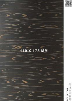 HZ Copper Metallic Laminate 8x4 ft High Gloss 0.8 mm - 7100 HG