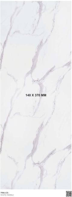 White Marble & Stone Laminate 8x4 ft Texture 0.8 mm - 7106 CS