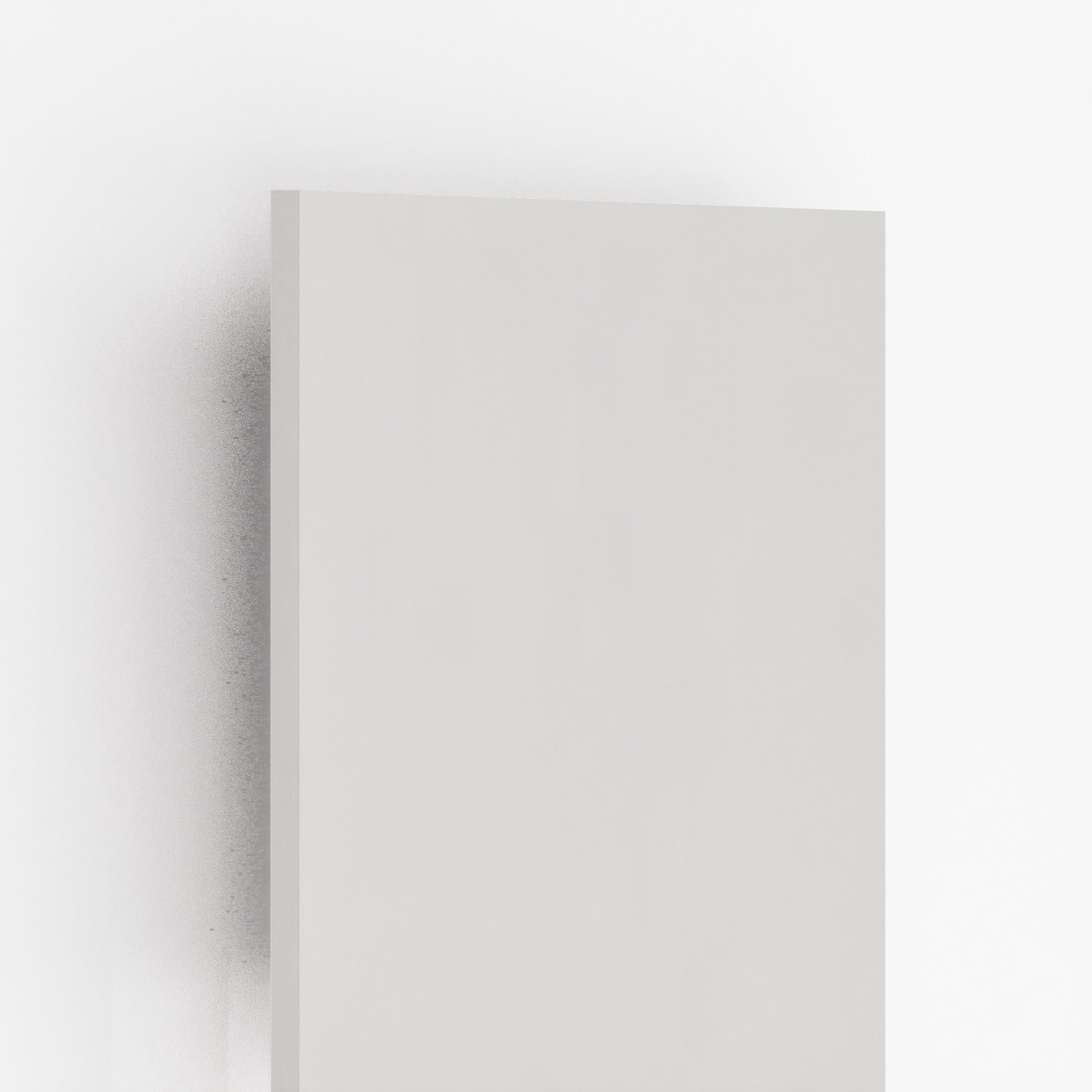 Milky White Plain Laminate 8x4 ft High Gloss 0.8 mm - 7132 PRG