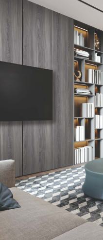 Gris Wood Laminate 8x4 ft Texture 1 mm - 7242 IN