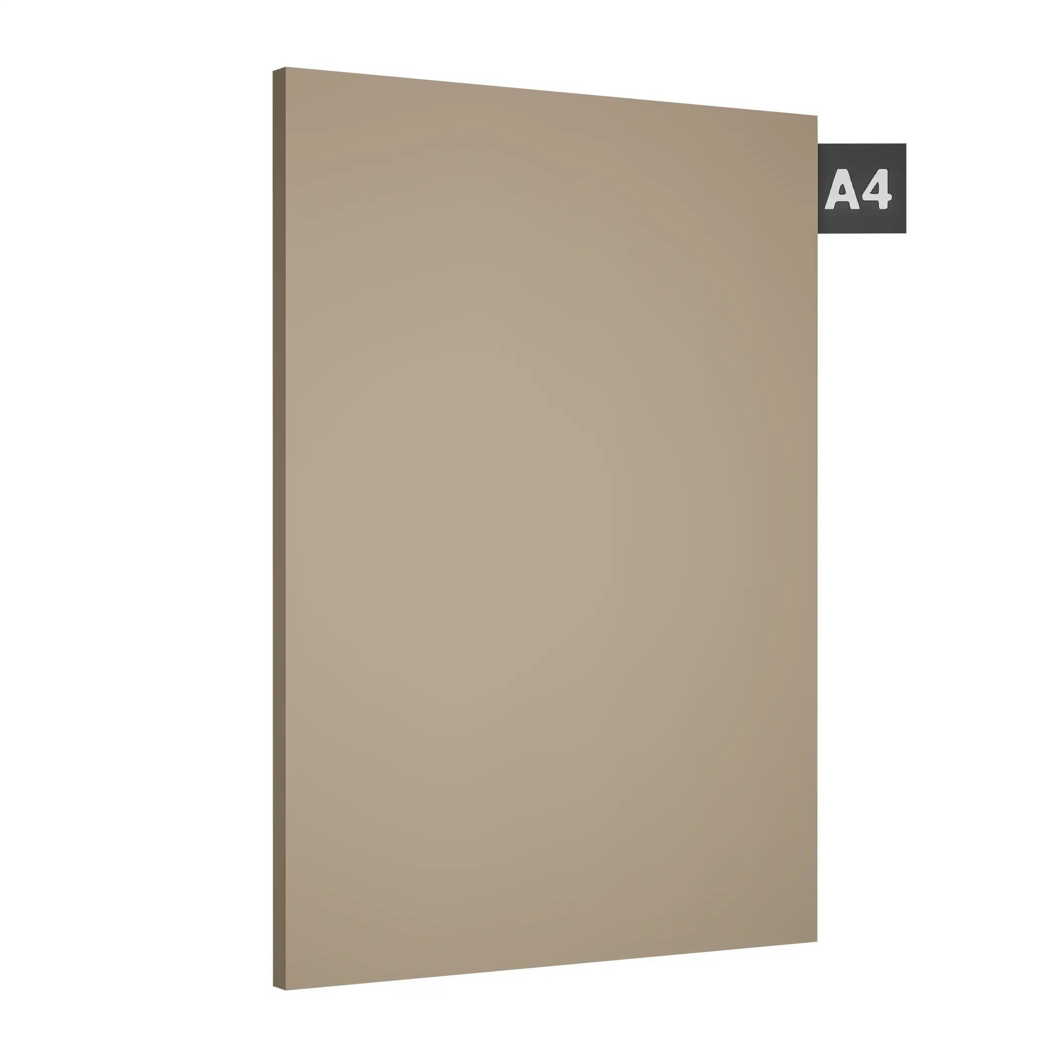 HGL Beige Plain Laminate 8x4 ft High Gloss 0.95 mm - 733 CC