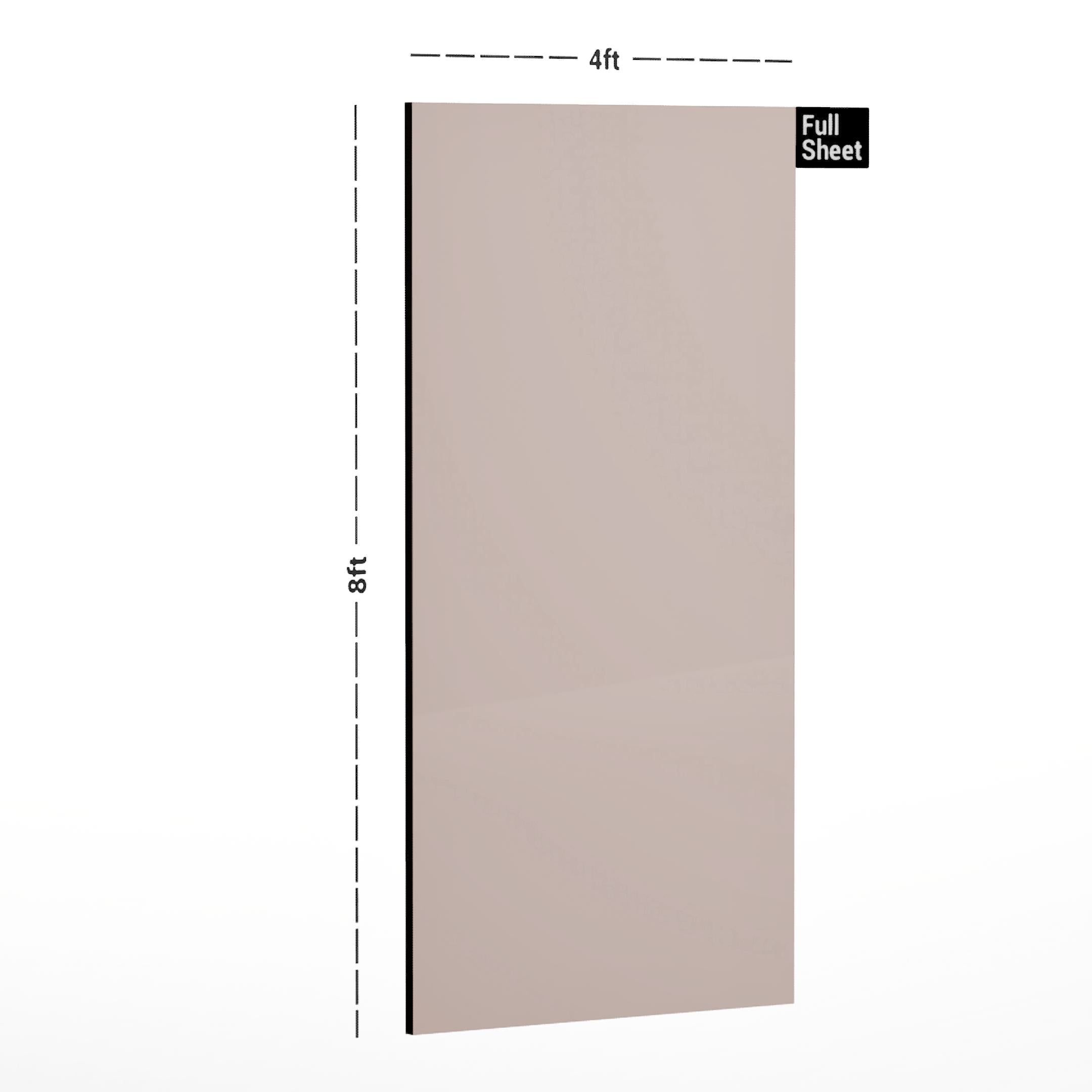 Almond Plain Laminate 8x4 ft Super Matte 1 mm - 737 SMT