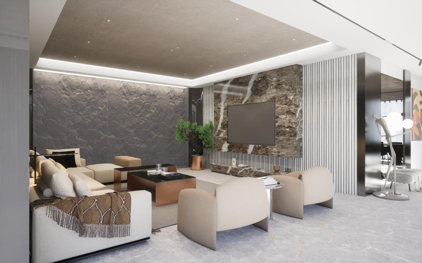 Regal Marble & Stone Laminate 8x4 ft High Gloss 0.8 mm - 7427 PRG