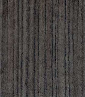 Dark brown wood grain laminate with suede finish and vertical texture pattern, displaying a realistic wood appearance.
