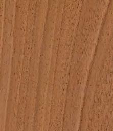 Brown wood grain laminate with suede finish and textured surface, showing diagonal wood pattern and subtle sheen.