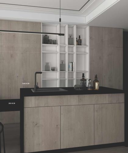 Caimito Wood Laminate 8x4 ft High Gloss 1 mm - 7540 HG