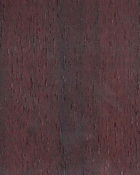 Brown wood laminate with textured finish and visible wood grain pattern, displaying a dark brown color with subtle texture