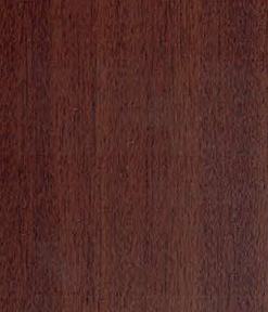 Brown wood grain laminate with suede finish and visible wood texture