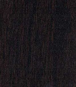Dark brown wood grain laminate with suede finish and visible texture, showcasing a realistic wood pattern and subtle sheen.