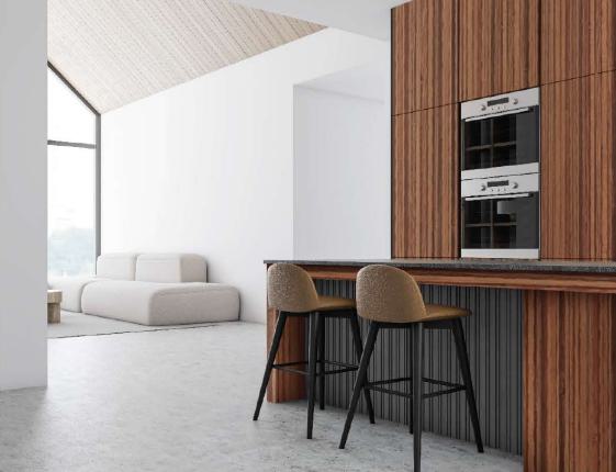 Mystic Bars Wood Laminate 8x4 ft Suede 0.8 mm - 7605 SUD