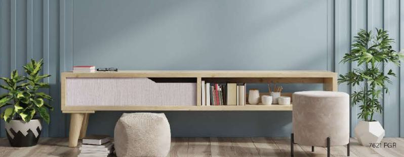 White Cross Oak Wood Laminate 8x4 ft Texture 0.8 mm - 7621 FGR